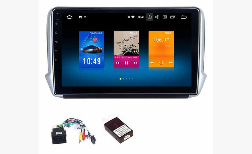 Autoradio tactile pour Peugeot 208 ou 2008