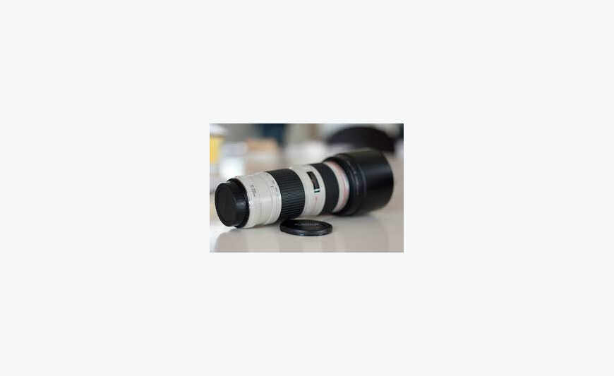 Objectif Canon 70-200mm f/4l IS (stabilisé)