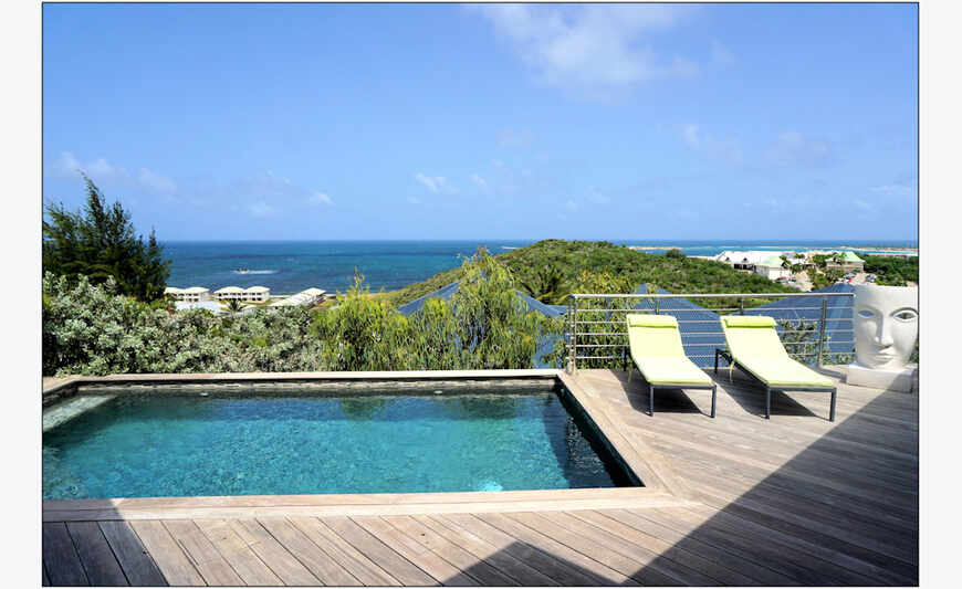 Belle villa avec Emplacement et vue mer uniques!