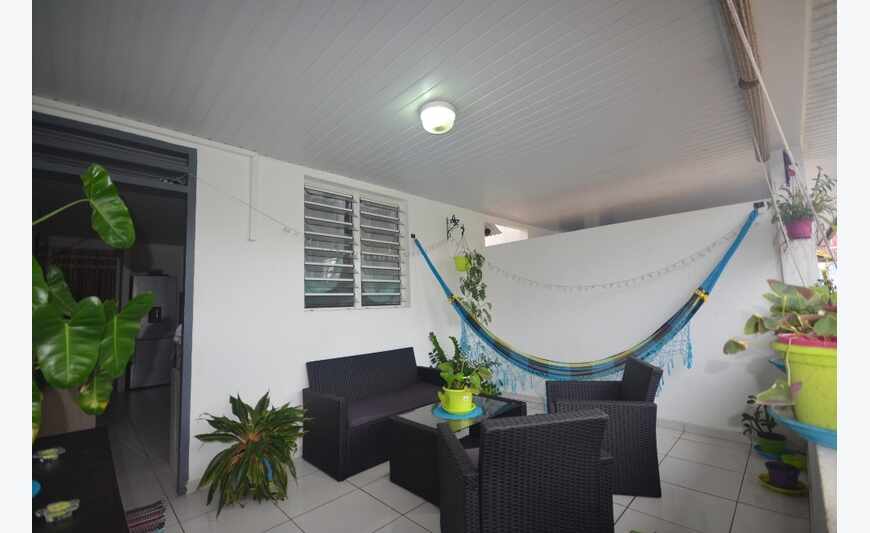 Appartement en rez de jardin