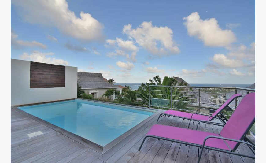 Villa 3 pièces- Baie Orientale- Vue Mer