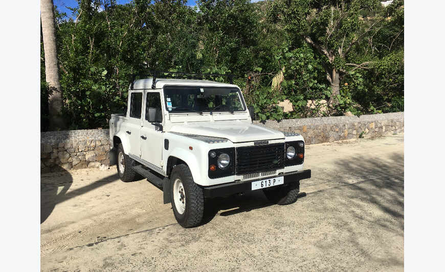 Land Rover Defender Crew Cab TD5 motor de 2002 .