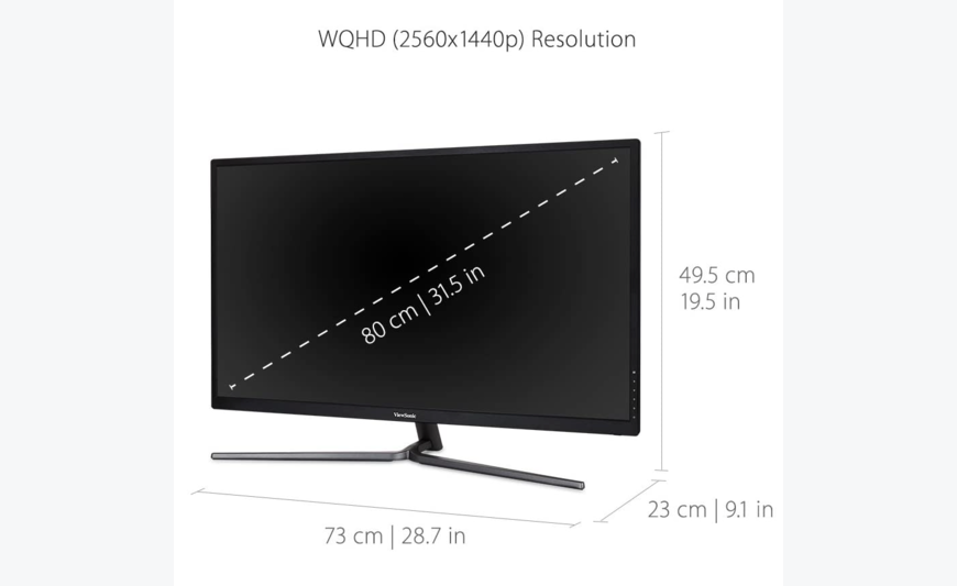 Moniteur d’ordinateur ViewSonic 32 pouces