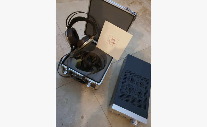 Casque et amplificateur Stax électrostatique