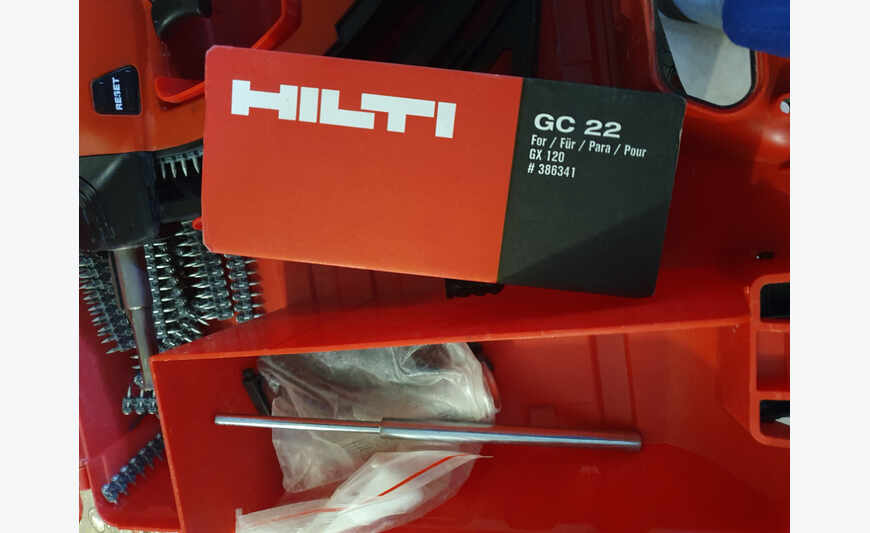 cloueuse Hilti gx 120