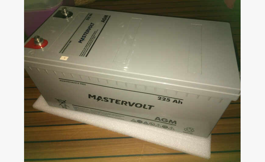 Batteries AGM Mastervolt 225 Ampères Heure 12 V