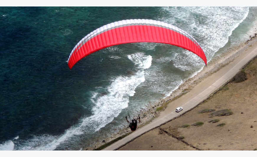 Parapente + sellette + secours
