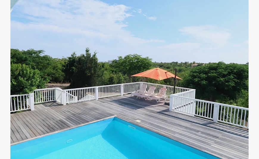 Terres Basses, Oceanview 6BR, 2 level villa, FWI