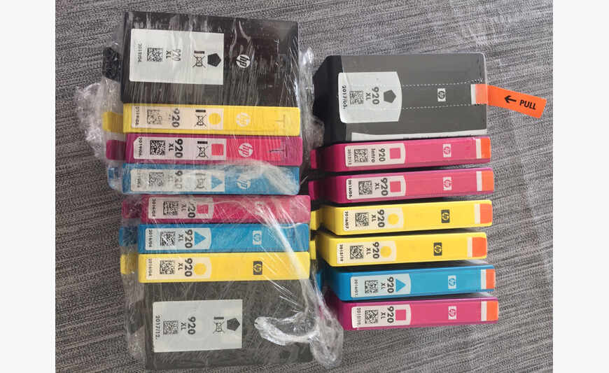 Grand lot de cartouches pour imprimante HP 920 XL