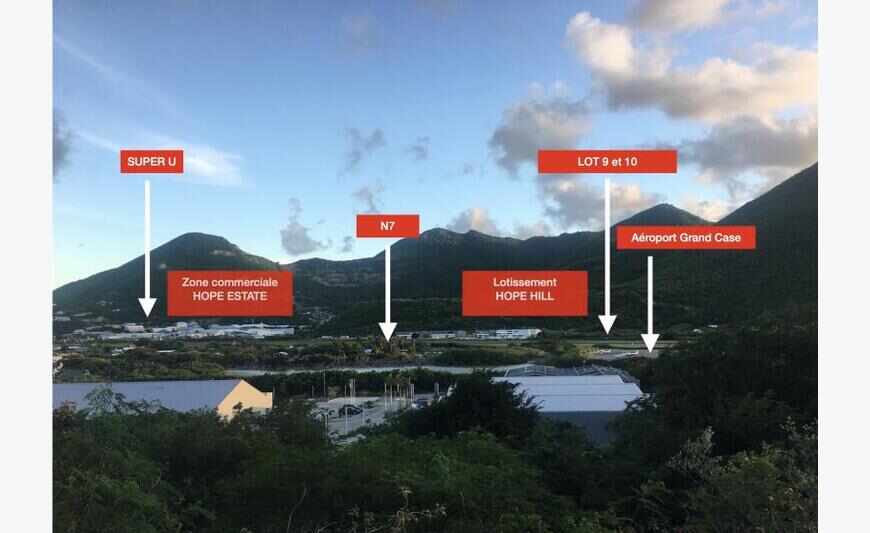 Location Number 1 - Commercial land N7 Grand Case axis - Hope Estate