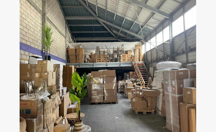 Warehouses in the Hope Estate area