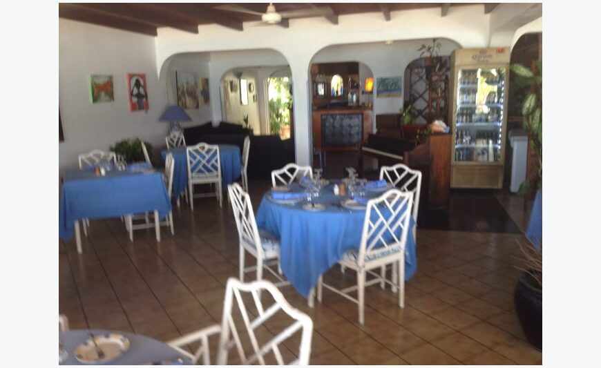 Beautiful restaurant on the beach of.