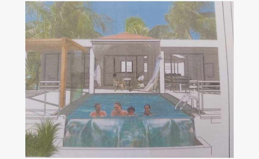 terrain avec permis pour 2 villas à la...