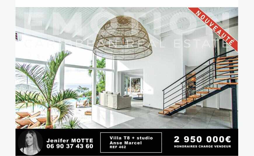 Villa 548m2 / 7Bed - Anse Marcel