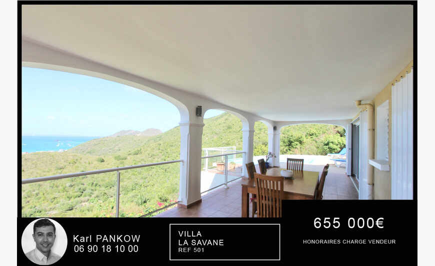 Villa 3ch - Piscine - Vue mer