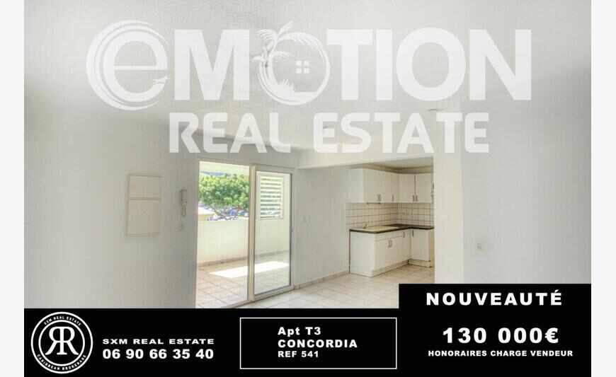 apt T3 - 65m2 centre ville de Concordia