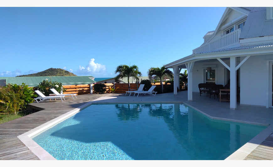 Vue Pinel - Villa très spacieuse 4 chambres piscine