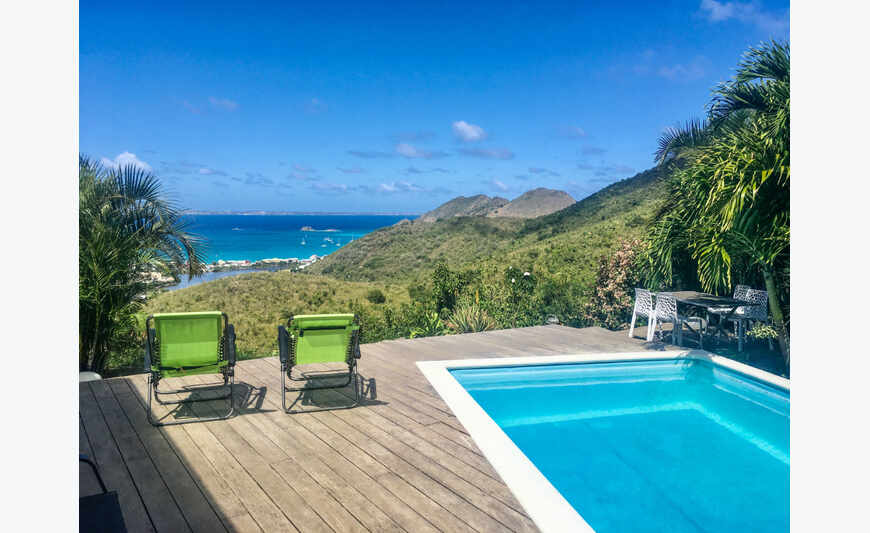 Villa 3 chambres vue mer des Caraïbes