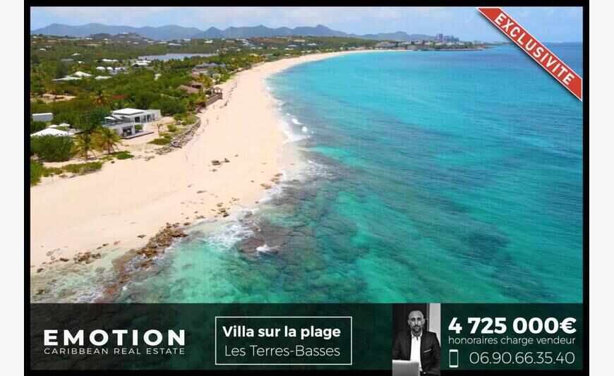 Villa T4 250 m2 on the beach of Baie...