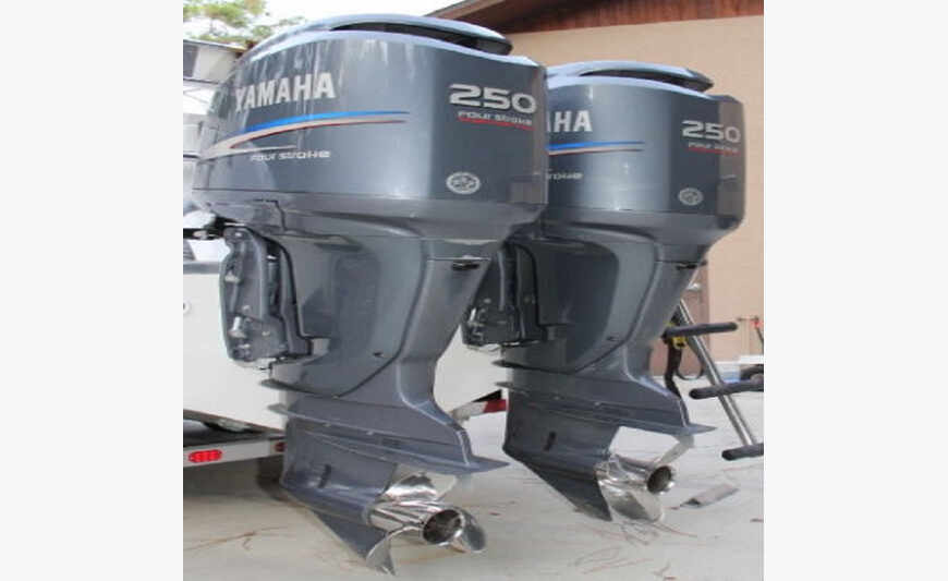 Used Yamaha 250HP 4-Stroke Outboard Motor Engine