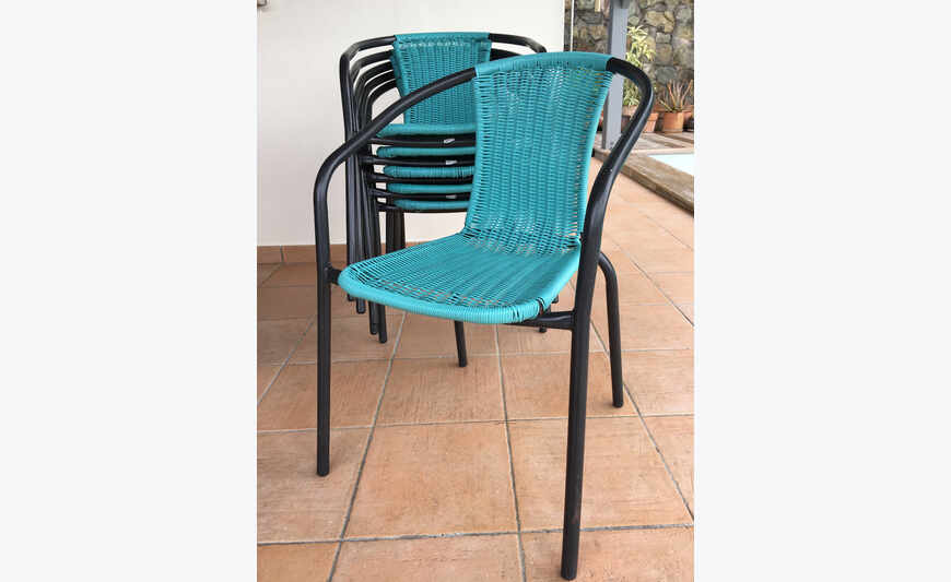 Fauteuils chaises empilables GERONA