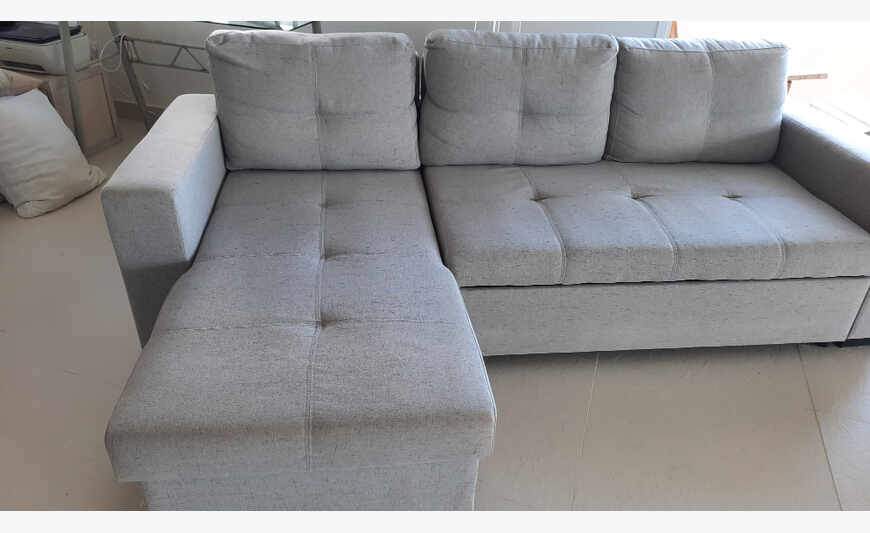 Light grey sofa