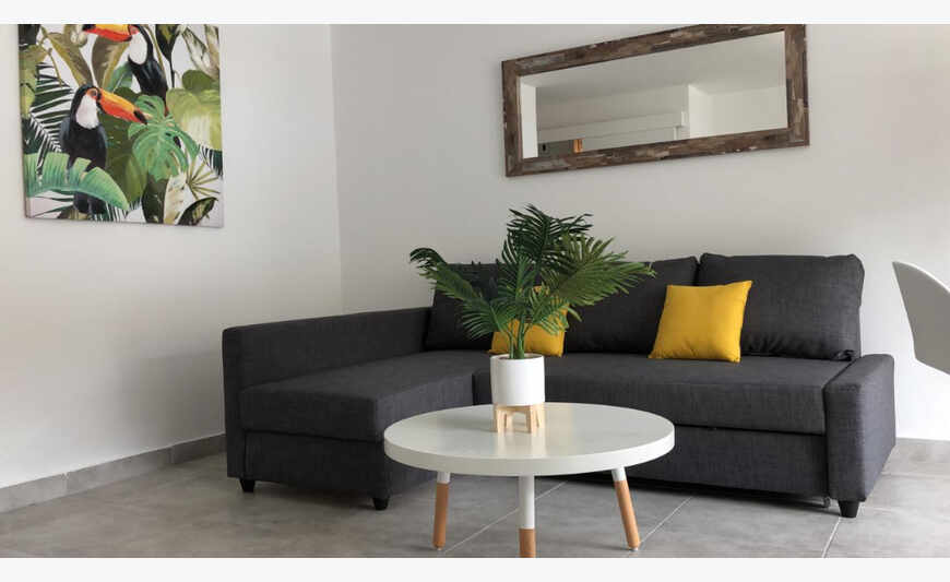 Bellevue - Apt 1 Chb rénové et meublé