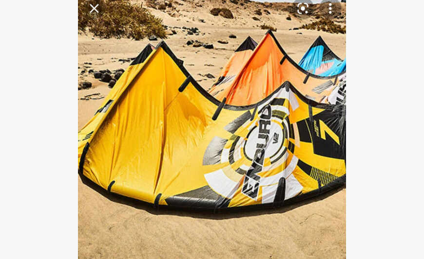 Kite 9m2 and 12m2 with bar