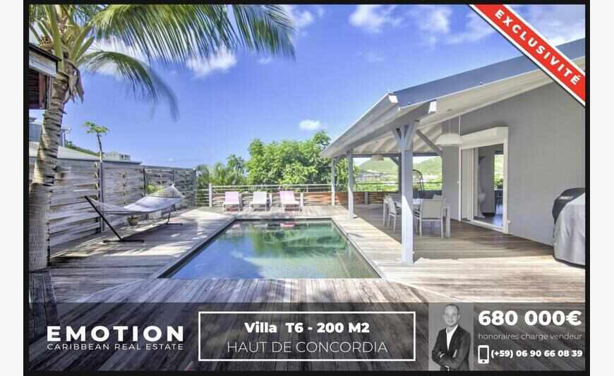 Villa T6, 200 m2 - Haut De Concordia