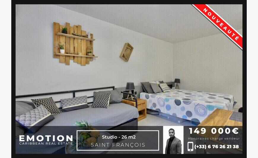 Appartement T1 - 26 m2 avec terrasse -...