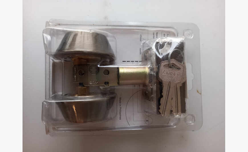 US deadbolt lock double cylinder