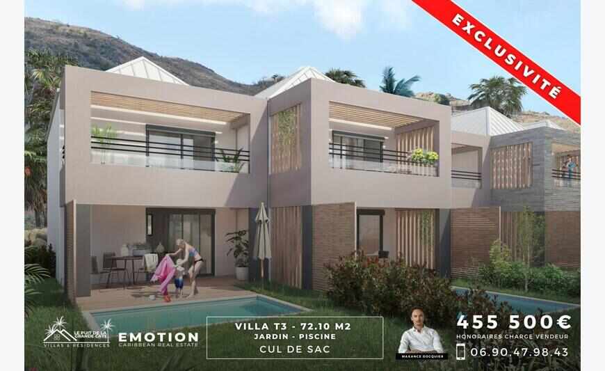 Villa 3 pièces à Cul de Sac