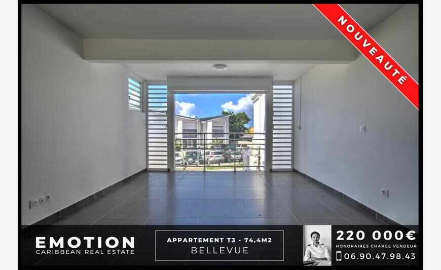 Apartment T3 - 74.4 square meters in...