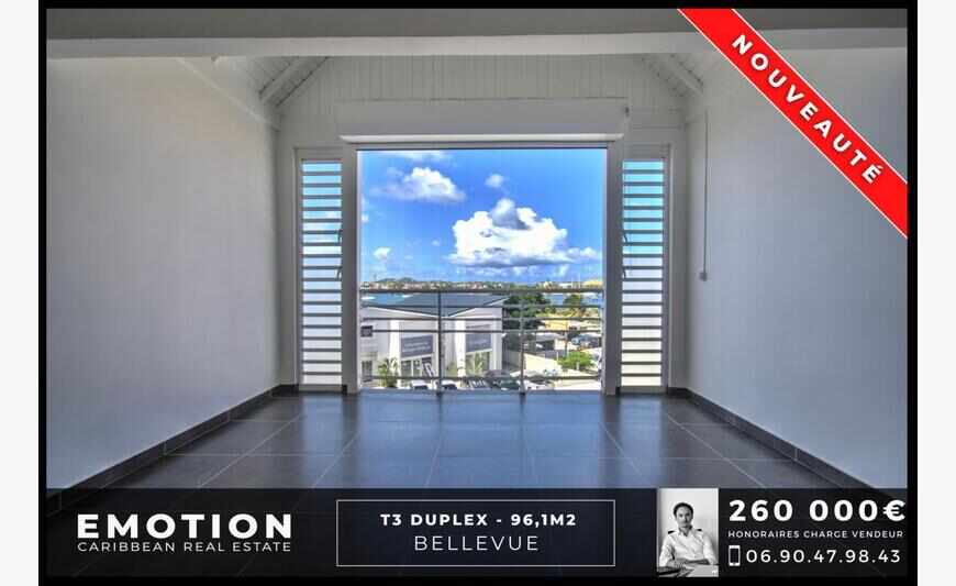 Apartment T3 - 96.1 square meters in Bellevue
