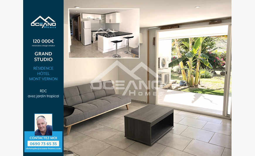 UNDER OFFER Studio Mont Vernon with sleeping area