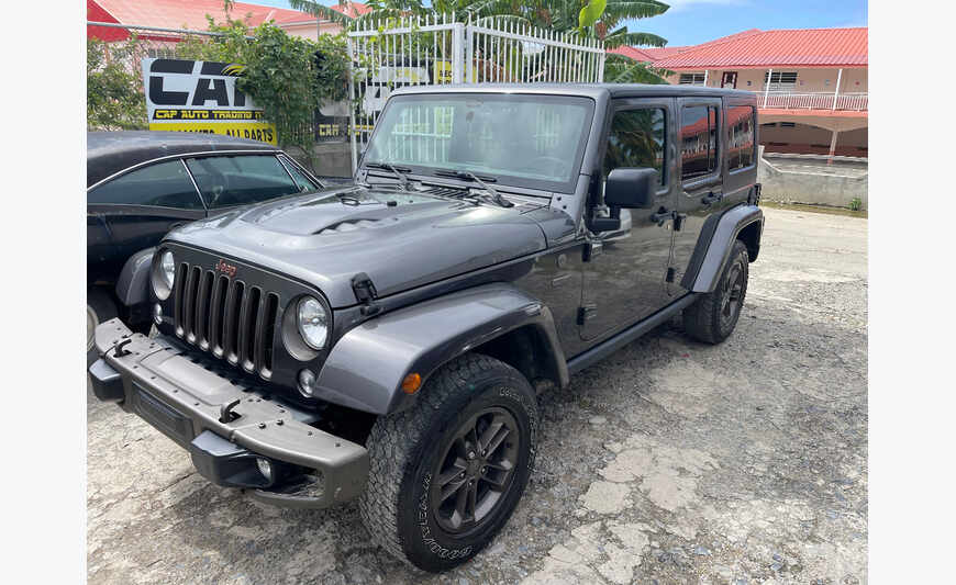 2016 JEEP WRANGLER SAHARA 75TH ANNIVERSARY 3.6LV6