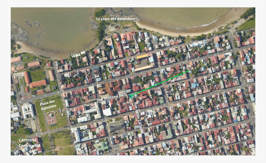 Cayenne terrain de 142m²