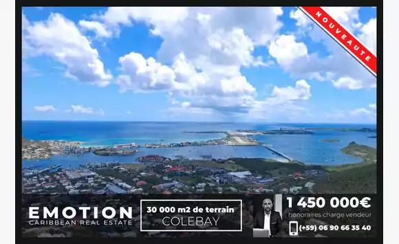 Cole Bay - 30,000 m2 + project