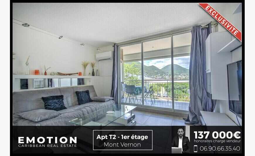 Mont Vernon - Apt T2 37m2 on the first...