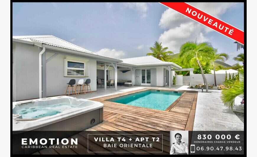 Villa T4 + Appartement T2, au parc de...