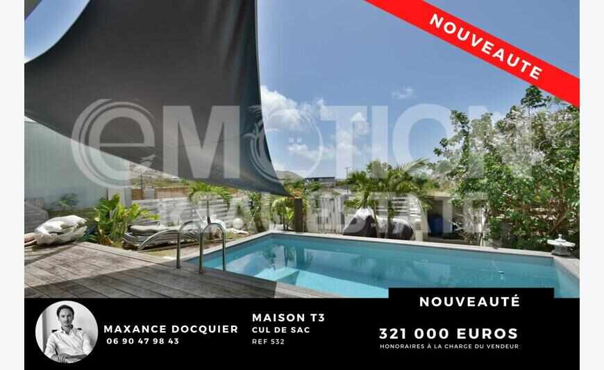 House T3 in Cul de Sac