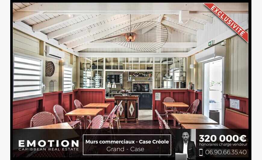Grand-Case Commercial walls 60 m2 Case...