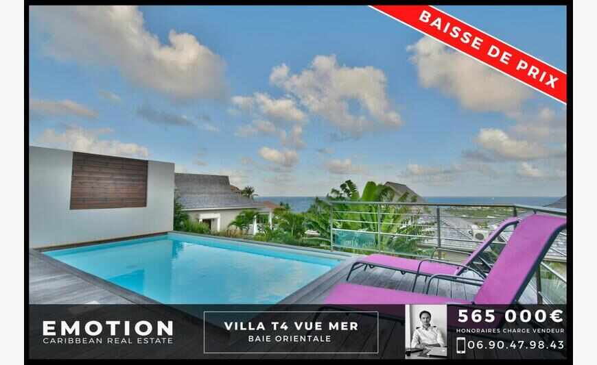 Villa on the hills of Orient Bay