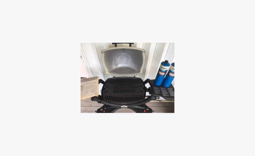 New Weber gas barbecue
