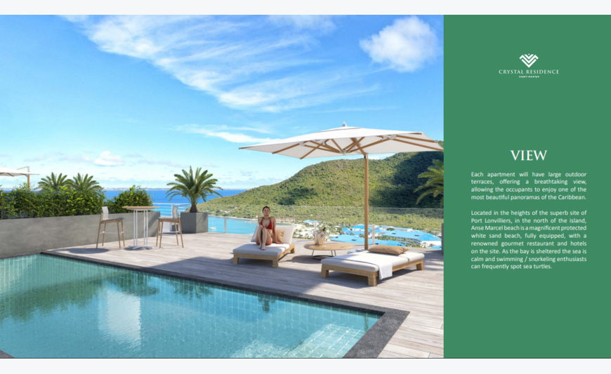 T4 VUE MER ANSE MARCEL