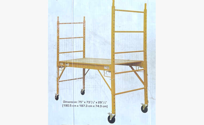 Échafaudage portable