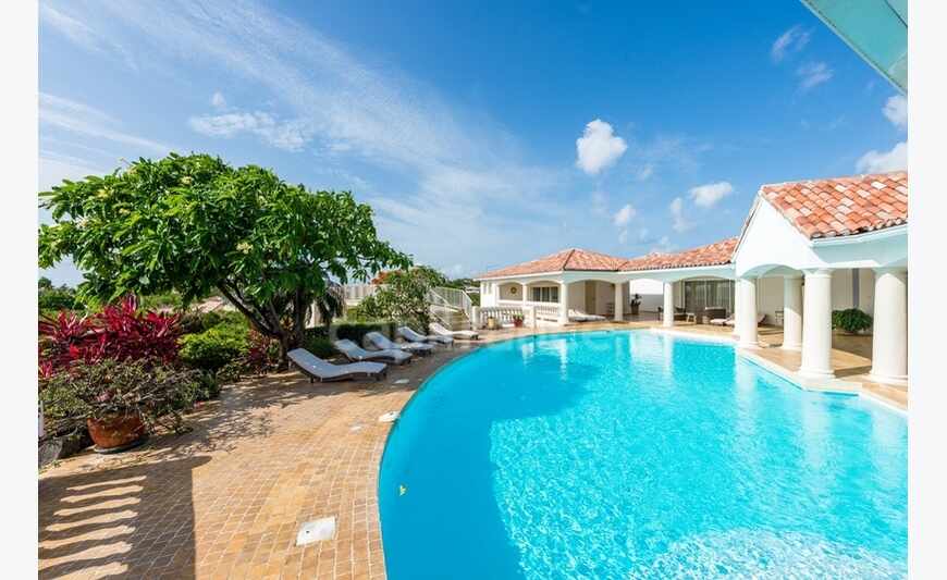 in the Caribbean Saint Martin property...