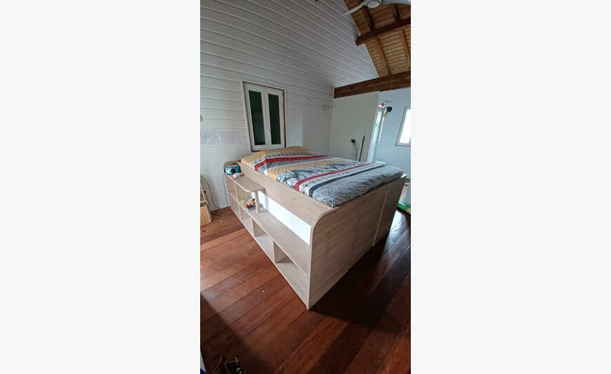 Lit mezzanine Space up + matelas