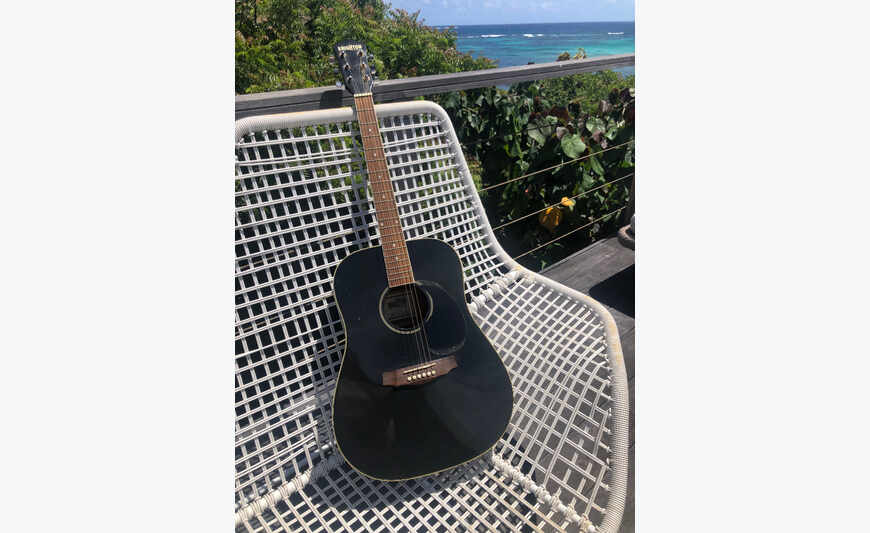 Acoustic guitar for left-handed
