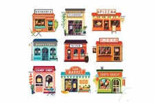 look for commercial walls